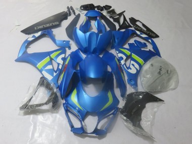 Blau Limette Suzuki GSXR 1000 17-23 Motorrad Verkleidungen