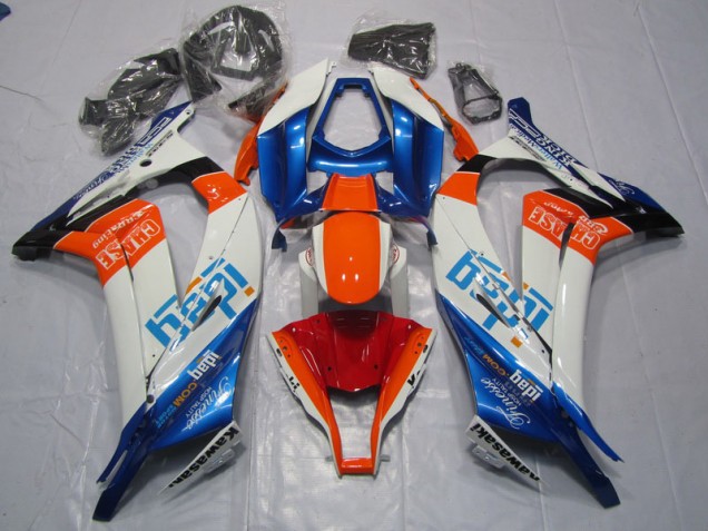 Blau Orange Kawasaki ZX10R 11-15 Motorrad Verkleidungen