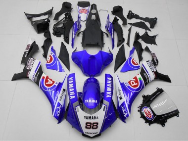 Blau PATA 88 Yamaha R1 15-19 Motorrad Verkleidungen