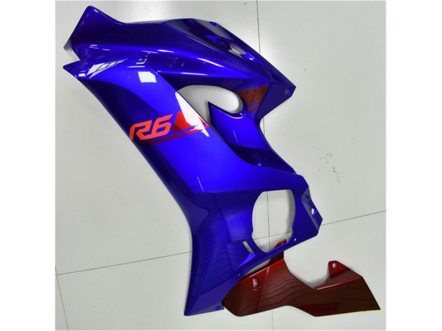 Blau Rot Yamaha R6 17-23 Motorrad Verkleidungen