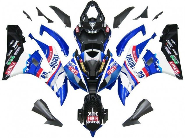 Blau Schwarz Sterilgarda Yamaha R6 06-07 Motorrad Verkleidungen