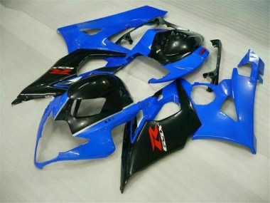 Blau Schwarz Suzuki GSXR 1000 K5 05-06 Motorrad Verkleidungen & Plastik