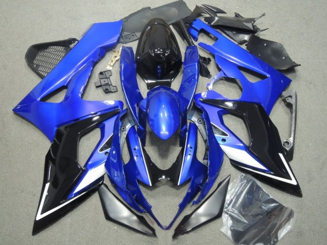 Blau Schwarz Suzuki GSXR 1000 K5 05-06 Motorrad Vollverkleidung