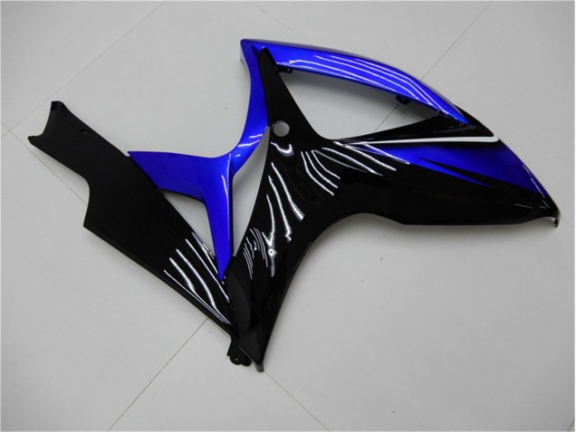 Blau Schwarz Suzuki GSXR 600 / 750 K6 06-07 Motorrad Verkleidungen & Plastik