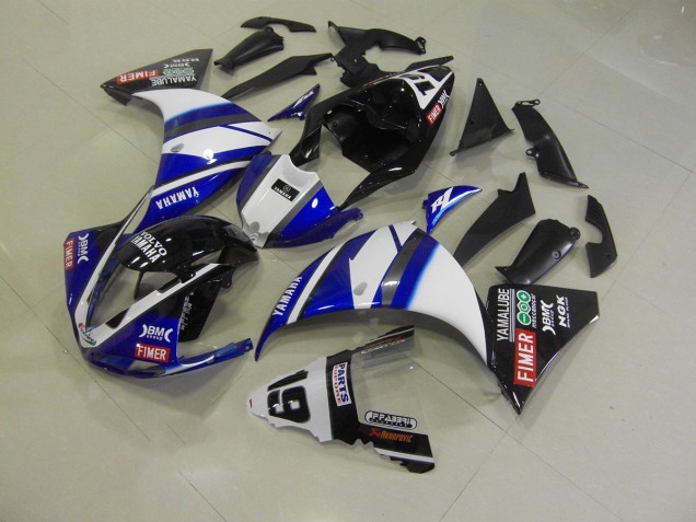 Blau Schwarz Yamaha R1 12-14 Motorrad Verkleidungen