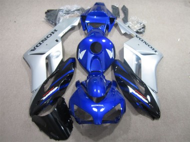 Blau Silber Schwarz Honda CBR 1000 RR 04-05 Motorrad Verkleidungen