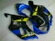 Blau Suzuki GSXR 600 / 750 K1 K2 K3 01-03 Motorrad Verkleidung