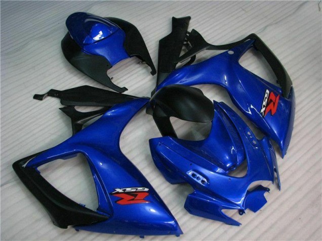 Blau Suzuki GSXR 600 / 750 K6 06-07 Motor Vollverkleidung