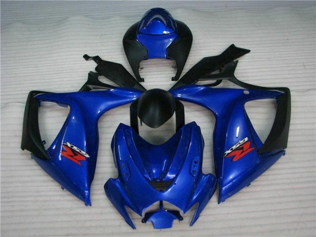 Blau Suzuki GSXR 600 / 750 K6 06-07 Motor Vollverkleidung