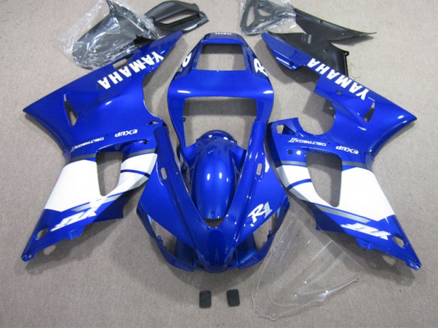 Blau Weiß Yamaha R1 02-03 Motorrad Verkleidung