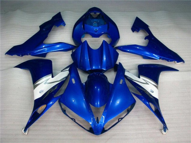 Blau Weiß Yamaha R1 04-06 Motorrad Verkleidungen