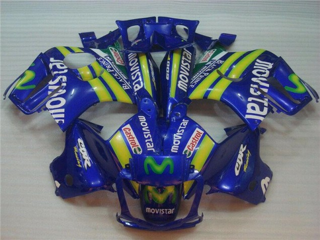 Blaus Movistar Castrol Honda CBR 600 F3 95-98 Motorrad Verkleidungen