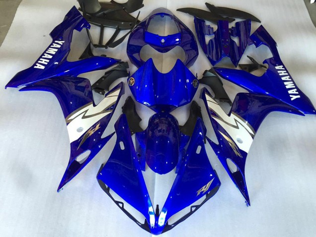 Glänzend Blau Weiß Yamaha R1 04-06 Motorrad Verkleidungen