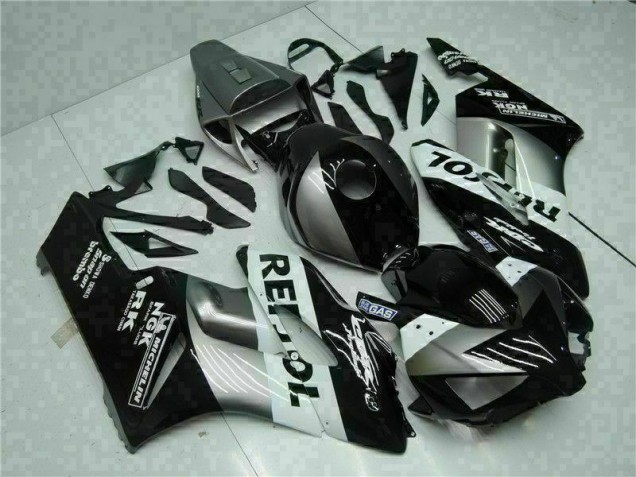 Grau Schwarz Repsol Honda CBR 1000 RR 04-05 Motorrad Verkleidungen