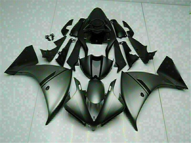 Grau Schwarz Yamaha R1 12-14 Motorrad Verkleidungen