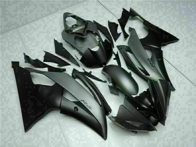 Grau Schwarz Yamaha R6 08-16 Motorrad Verkleidungen