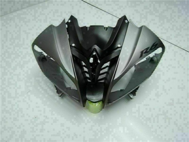 Grau Schwarz Yamaha R6 08-16 Motorrad Verkleidungen