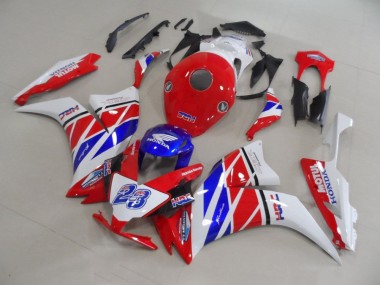 Rot Weiß Blau HRC 23 Honda CBR 1000 RR 12-16 Motorrad Verkleidungen