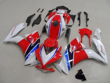 Rot Weiß Blau HRC Honda CBR 1000 RR 12-16 Motorrad Verkleidungen