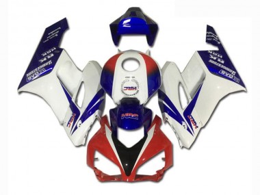 Rot Weiß Blau Honda CBR 1000 RR 04-05 Motorrad Verkleidungen