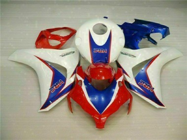 Rot Weiß Blau Honda CBR 1000 RR 08-11 Motorrad Verkleidungen