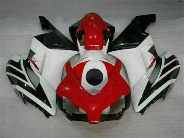 Rot Weiß Honda CBR 1000 RR 04-05 Motorrad Vollverkleidung