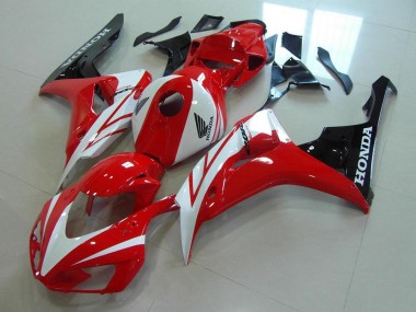 Rot Weiß Honda CBR 1000 RR 06-07 Motorrad Verkleidungen