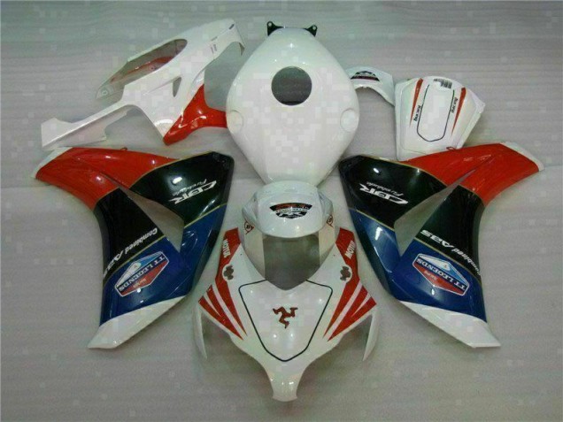 Rot Weiß Honda CBR 1000 RR 08-11 Motorrad Verkleidungen & Plastik