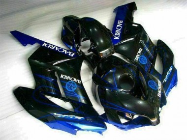 Schwarz Blau Honda CBR 1000 RR 04-05 Motorrad Verkleidungen