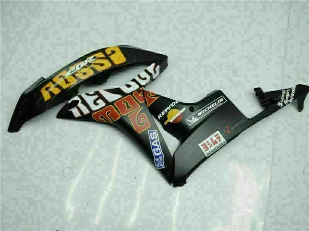 Schwarz Gelb Repsol 46 Honda CBR 600 RR 07-08 Motorrad Verkleidungen