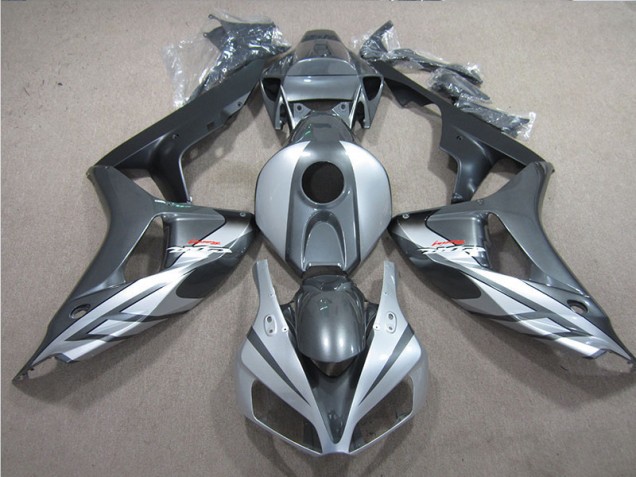 Schwarz Grau Fireblade Honda CBR 1000 RR 06-07 Motorrad Verkleidungen