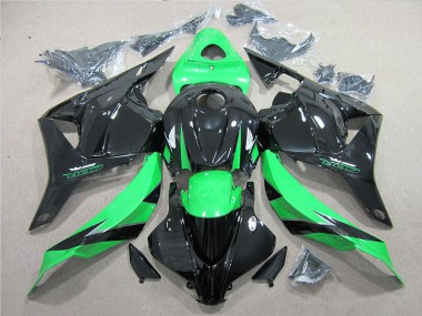 Schwarz Grün Honda CBR 600 RR 09-12 Motorrad Verkleidung