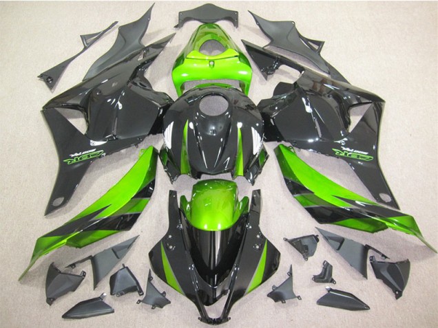 Schwarz Grün Honda CBR 600 RR 09-12 Motorrad Vollverkleidung