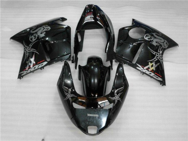 Schwarz Honda CBR 1100 XX 96-07 Motorrad VollVerkleidungen & Plastik