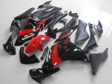 Schwarz Rot Honda CBR 250 RR 11-13 Motorrad Verkleidungen