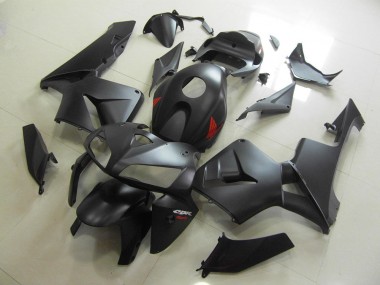 Schwarz Rot Honda CBR 600 RR 05-06 Motorrad Verkleidung