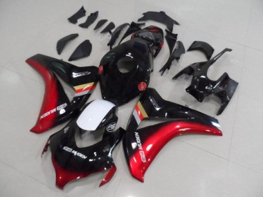 Schwarz Rot Mugen Honda CBR 1000 RR 08-11 Motorrad Verkleidung