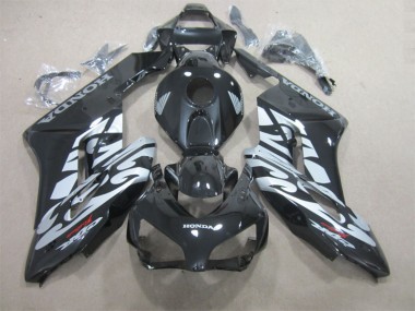 Schwarz Silber Honda CBR 1000 RR 04-05 Motorrad Verkleidungen