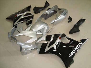 Schwarz Silber Honda CBR 600 F4i 04-07 Motorrad Vollverkleidung