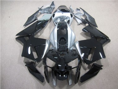 Schwarz Silber Honda CBR 600 RR 07-08 Motorrad Verkleidungen