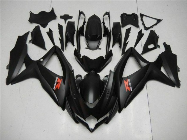 Schwarz Suzuki GSXR 600 / 750 K8 08-10 Motorrad Vollverkleidung