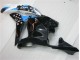 Schwarz Weiß Blau Honda CBR 600 RR 09-12 Motorrad Verkleidungen