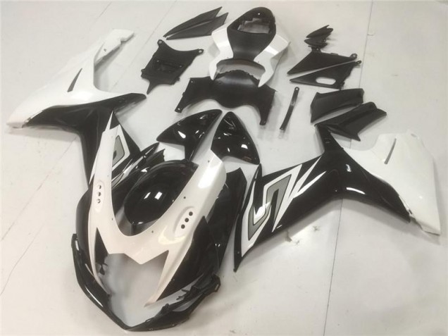 Schwarz Weiß Suzuki GSXR 600 / 750 K11 11-24 Motorrad Vollverkleidung