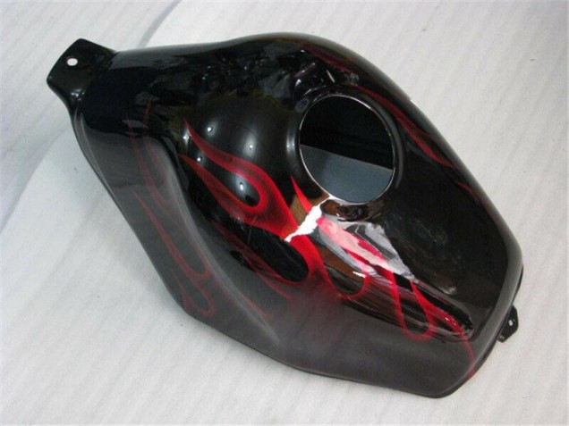 Schwarz rote Flamme Honda CBR 600 F3 95-98 Motorrad Verkleidungen