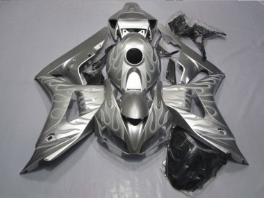 Silber Flamme Honda CBR 1000 RR 06-07 Motorrad Verkleidungen