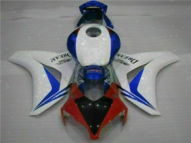 Weiß Blau Honda CBR 1000 RR 08-11 Motorrad Verkleidung