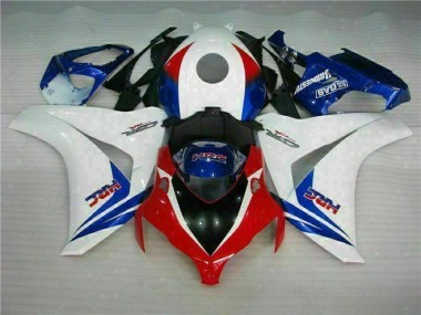 Weiß Blau Honda CBR 1000 RR 08-11 Motorrad Verkleidungen Komplett Sets