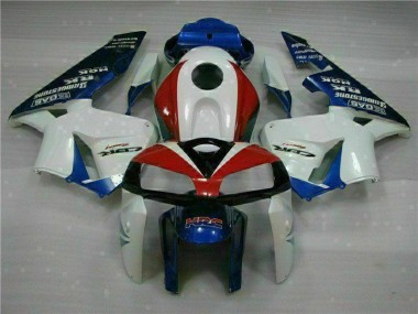 Weiß Blau Honda CBR 600 RR 05-06 Motorrad Verkleidung