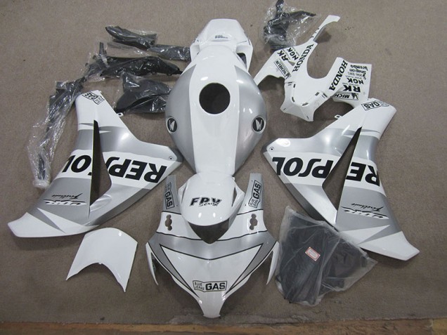 Weiß Repsol Honda CBR 1000 RR 08-11 Motorrad Verkleidung