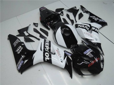 Weiß Repsol Schwarz Honda CBR 1000 RR 04-05 Motorrad Verkleidungen